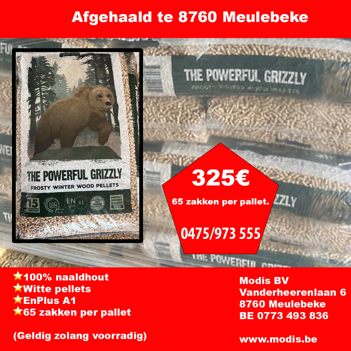 grizzly afgehaald
