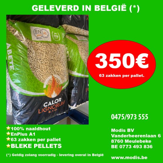 Hoogwaardige Calor pellets voor uw pellet kachel