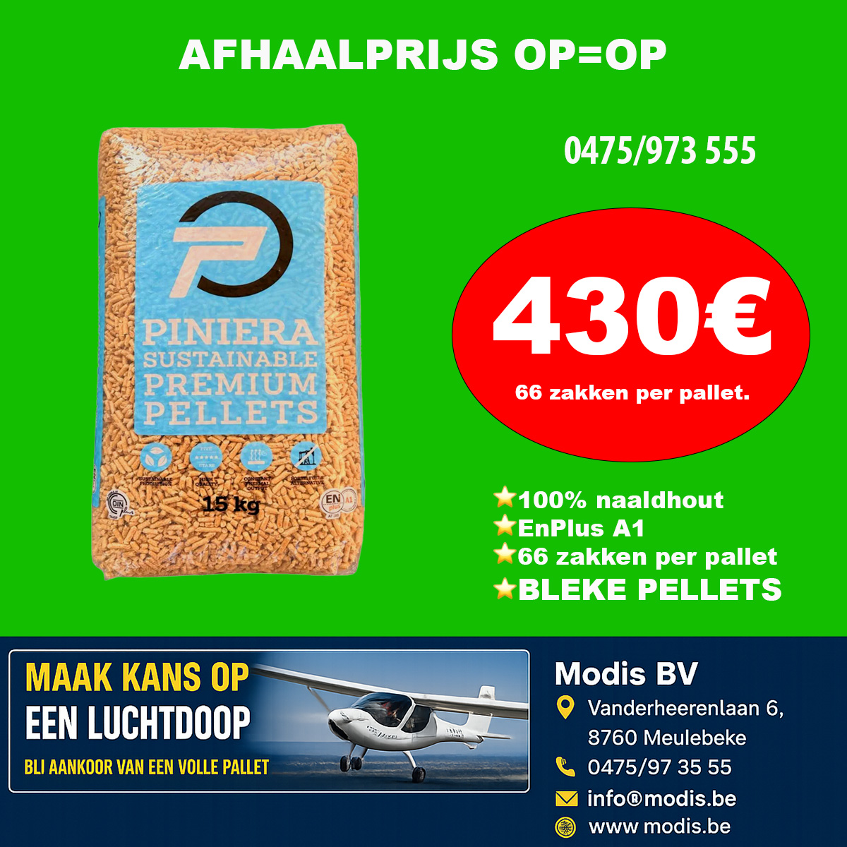 Koop hoogwaardige piniera houtpellets voor uw pelletkachel of centrale verwarming – gestapeld op een pallet en direct beschikbaar